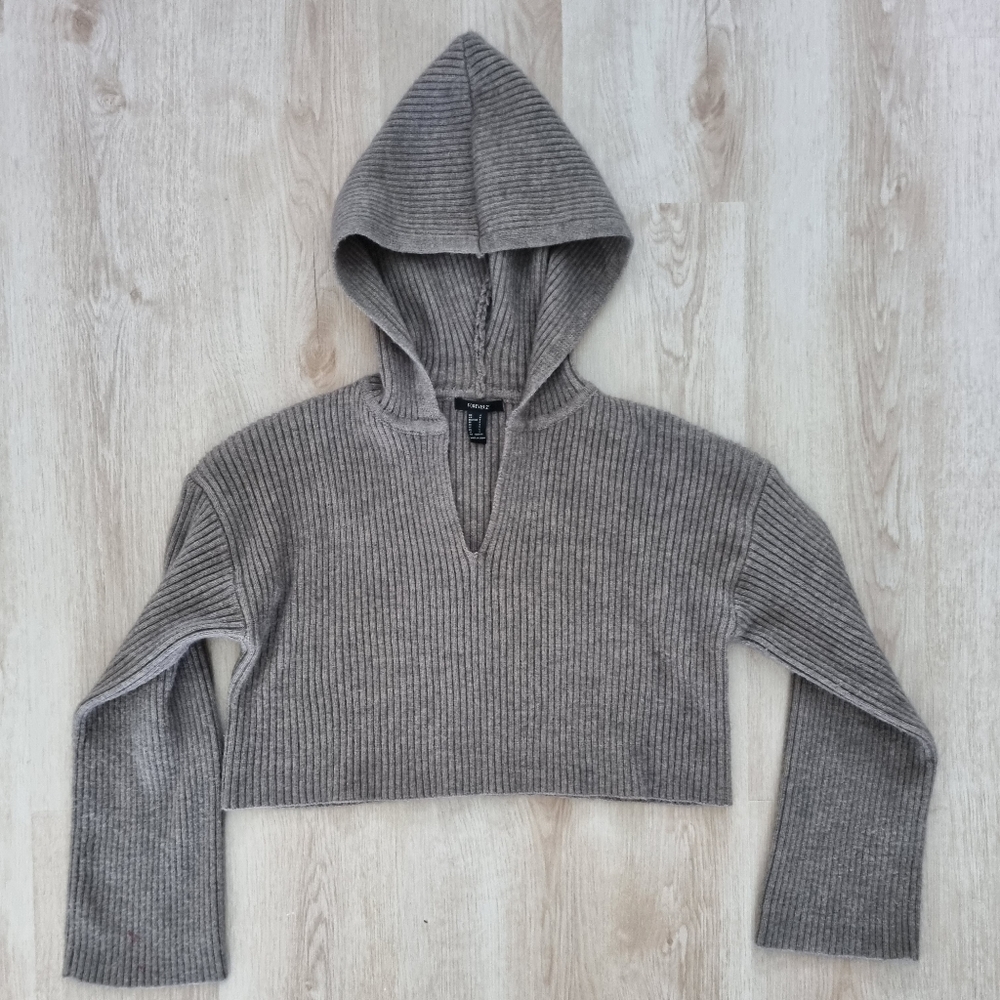 Knit crop sweater